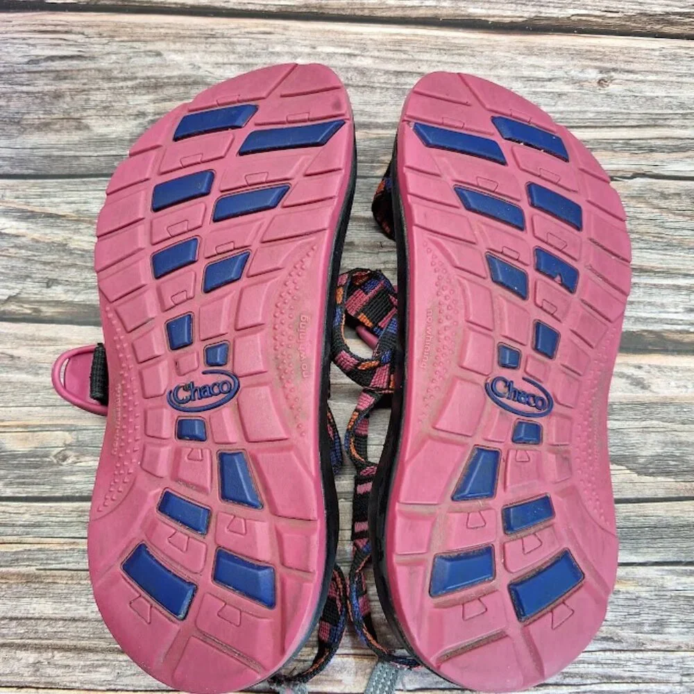 Pink and‎ Black Girls Chaco Sandals Girls Size 3